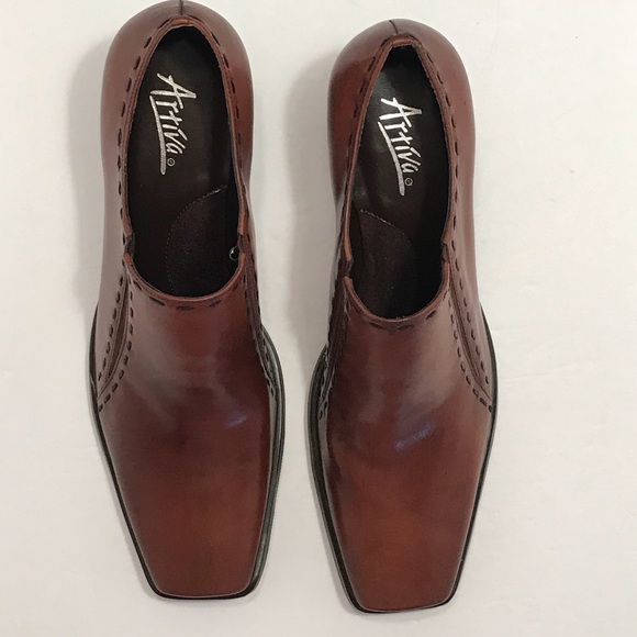 Artiva “Tala” Brown Leather Size 7M Booties - Picture 5 of 8